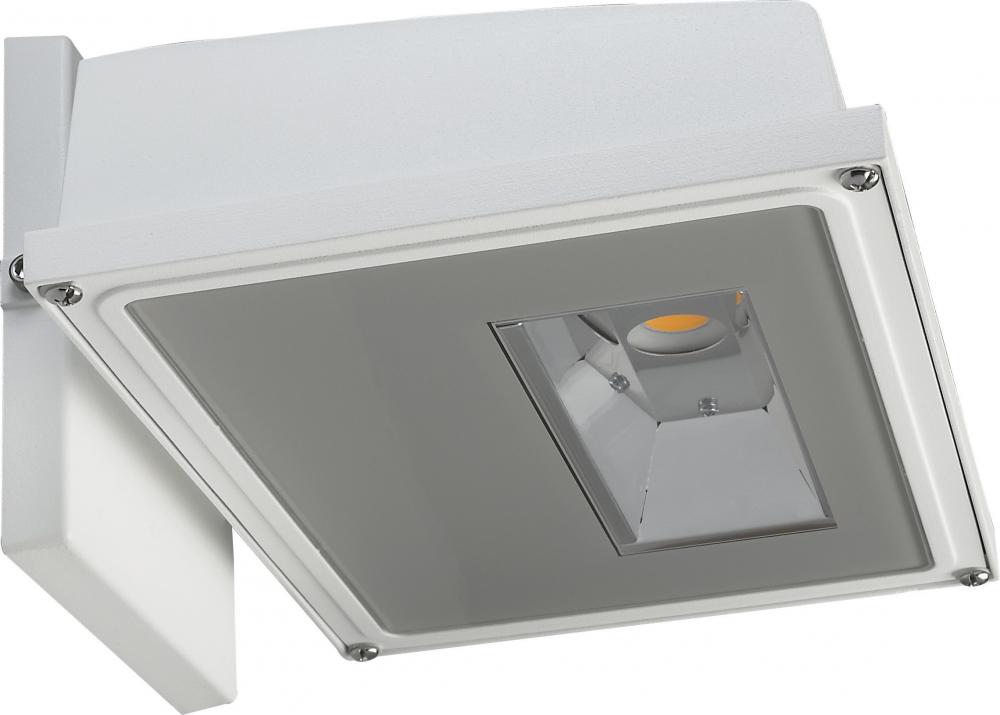 LED Wall Pack - 30W - White Finish 3000K- 120-277V