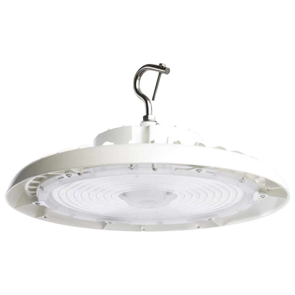 200 Watt UFO LED High Bay; 5000K; 28800 Lumens; 120-277 Volt; White Finish