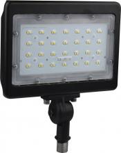 Nuvo 65/538R1 - LED Large Flood Light; 50W; 4000K; Bronze Finish; 100V-277V; Dimmable