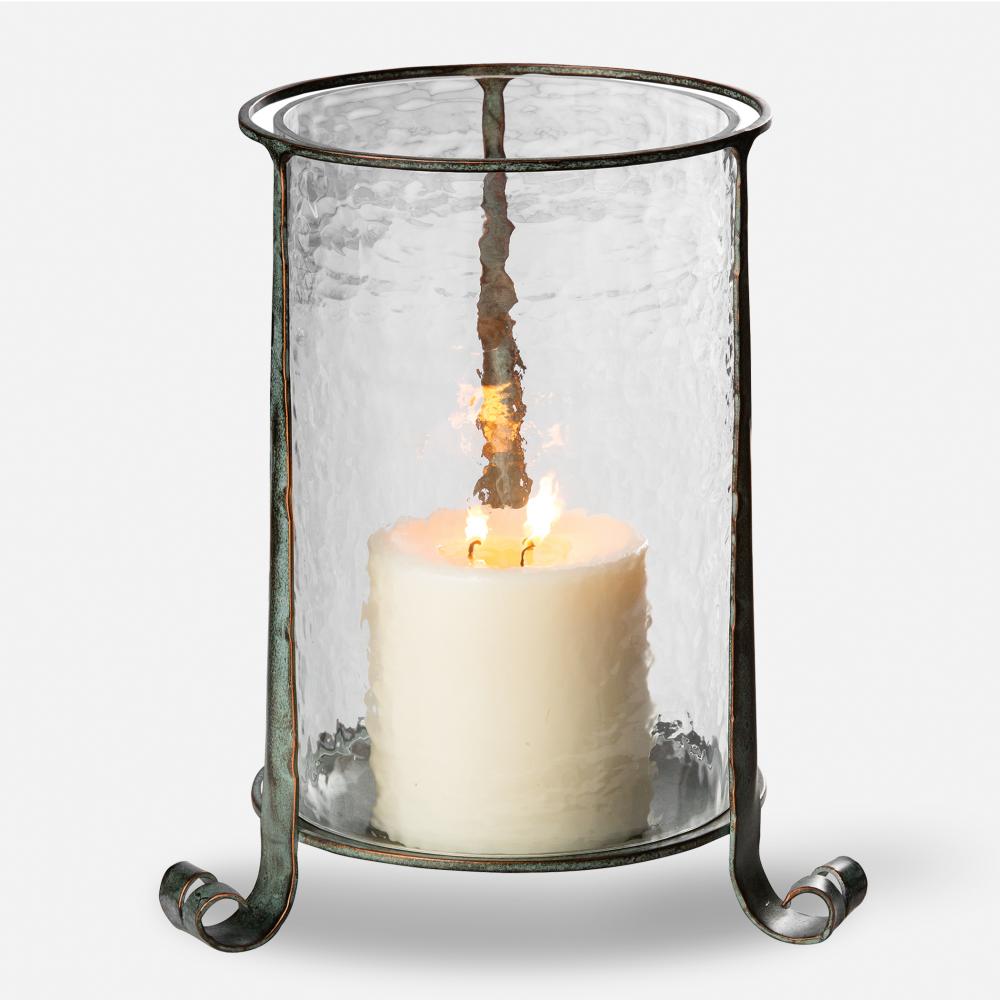 Nicia Bronze Candleholder