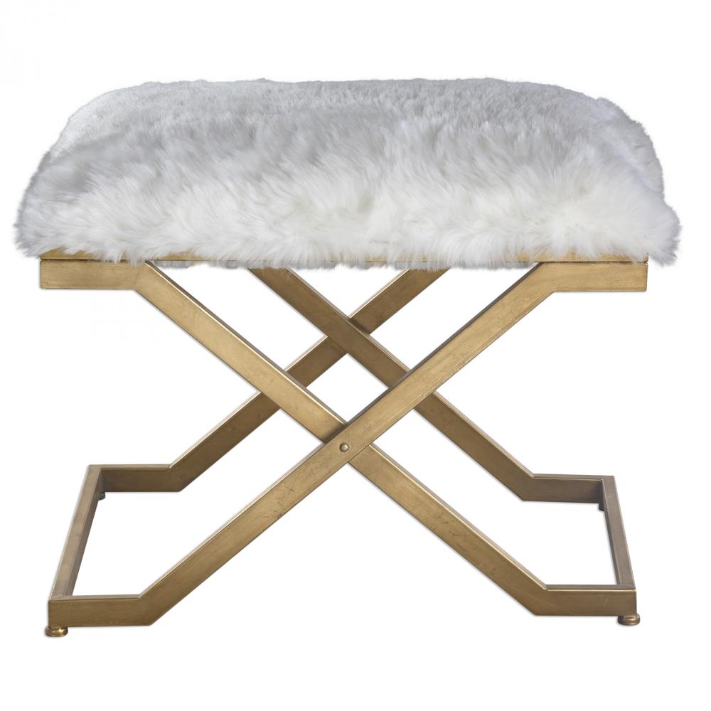 Farran Fur Small Bench