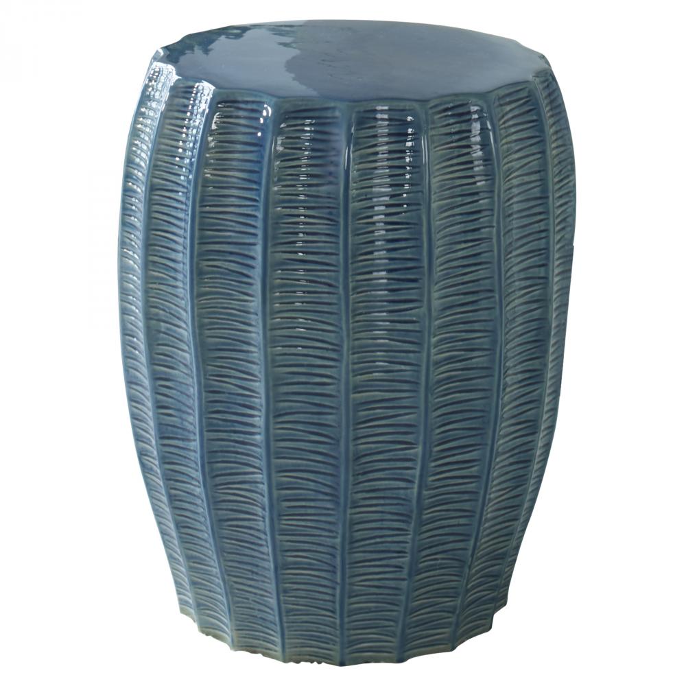 Harbor Aque Blue Garden Stool