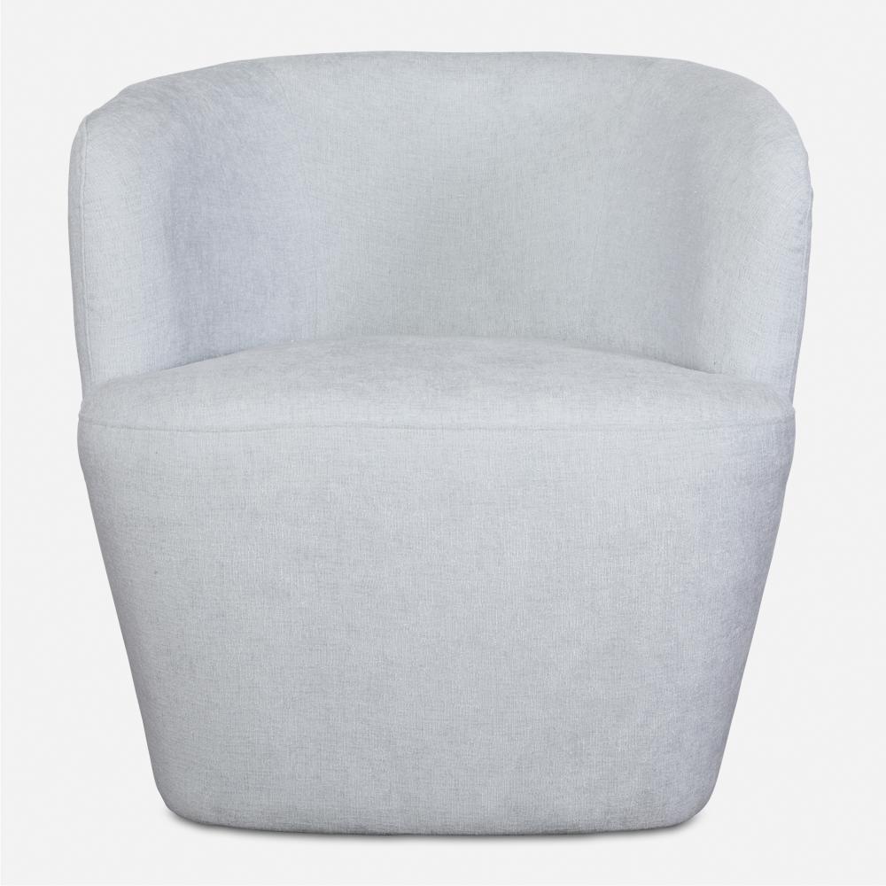 Mist Barrel Swivel Chair