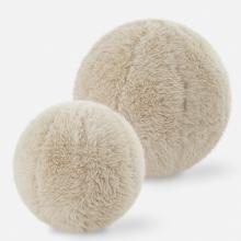 Uttermost 64047 - Abide Ball Sheepskin Pillows, Set/2