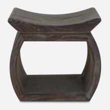 Uttermost 24401 - Uttermost Connor Walnut Accent Stool