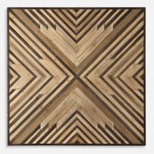 Uttermost 04160 - Floyd Wooden Wall Art