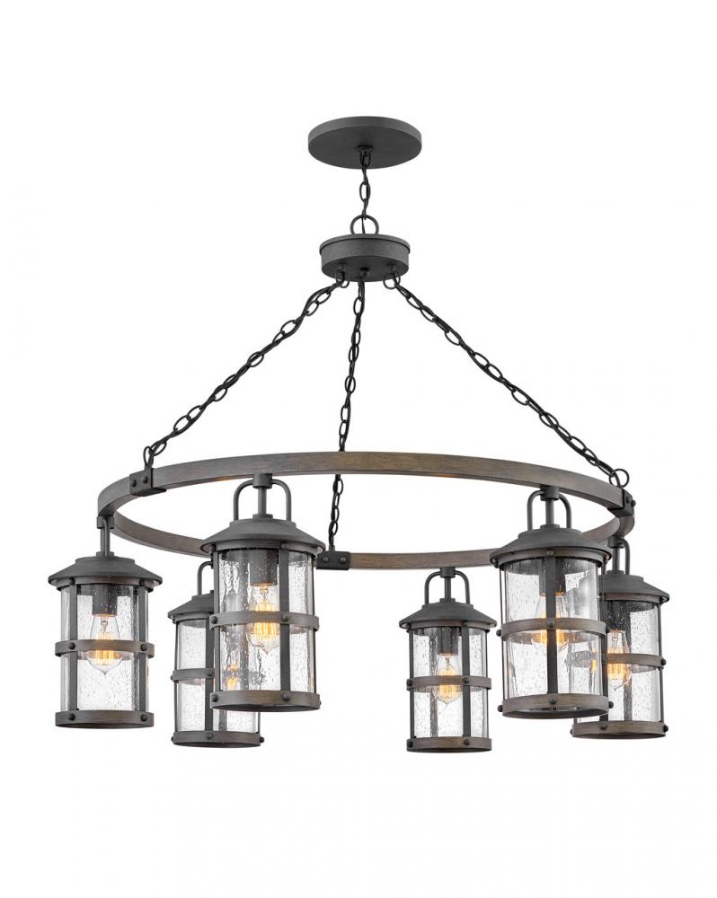 Large Single Tier Chandelier