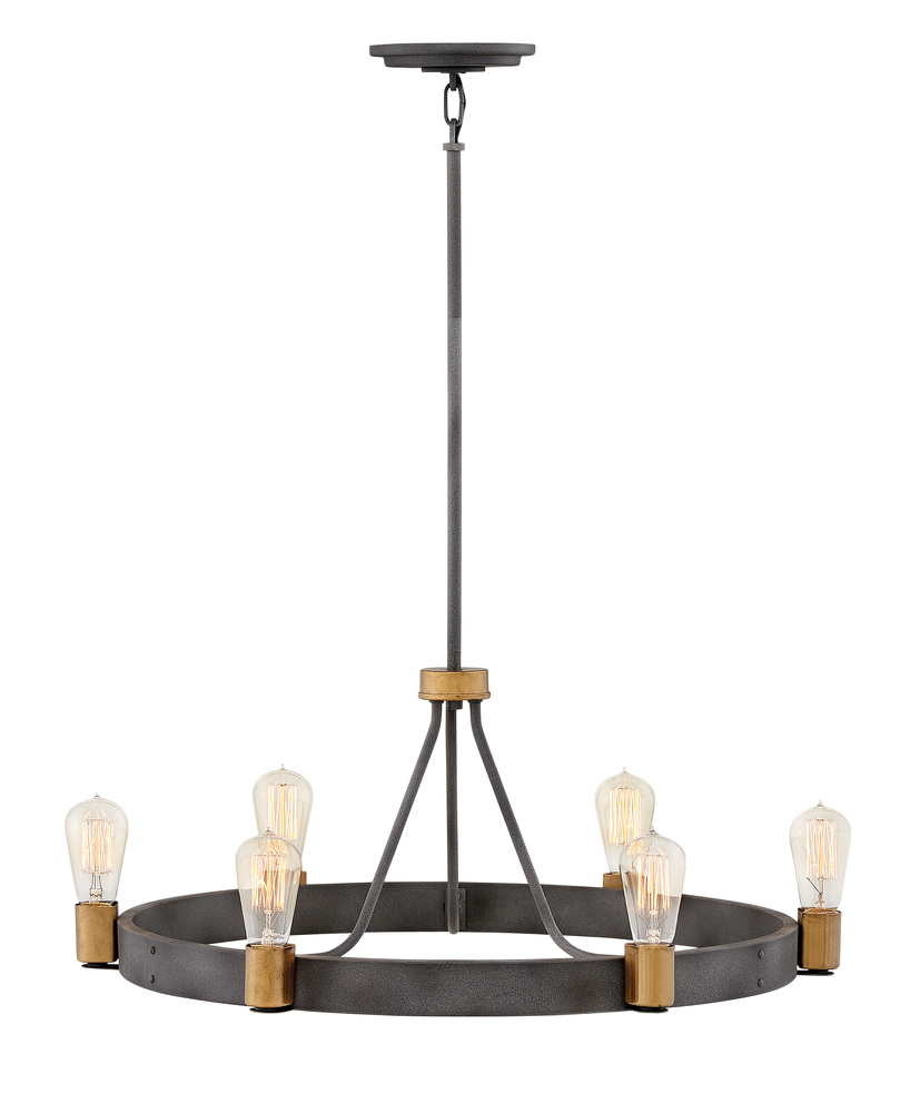 Medium Single Tier Chandelier