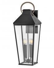 Hinkley 17509BK - Large Wall Mount Lantern