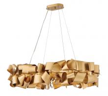 Fredrick Ramond FR48605DXG - Large Six Light Linear Chandelier