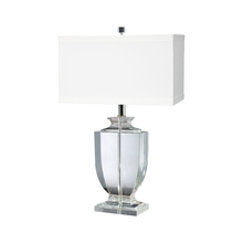 ELK Home 722 - Crystal Rectangular Urn Table Lamp